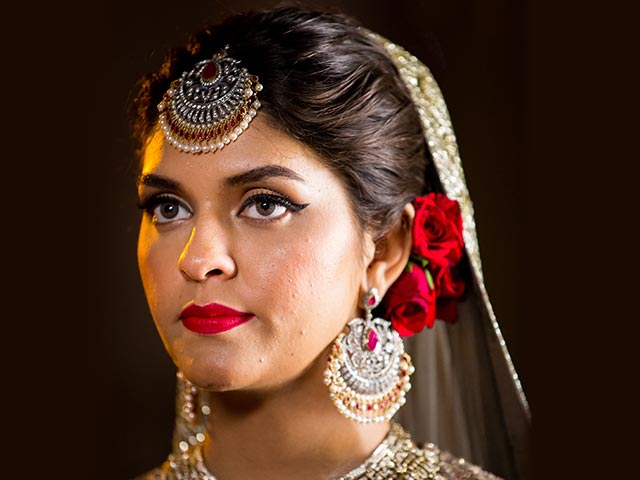 Photo : Watch Anush Ali Transform Into A Celebrity Bride