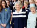Photo : Kate, Camilla and the Queen take a tea break together