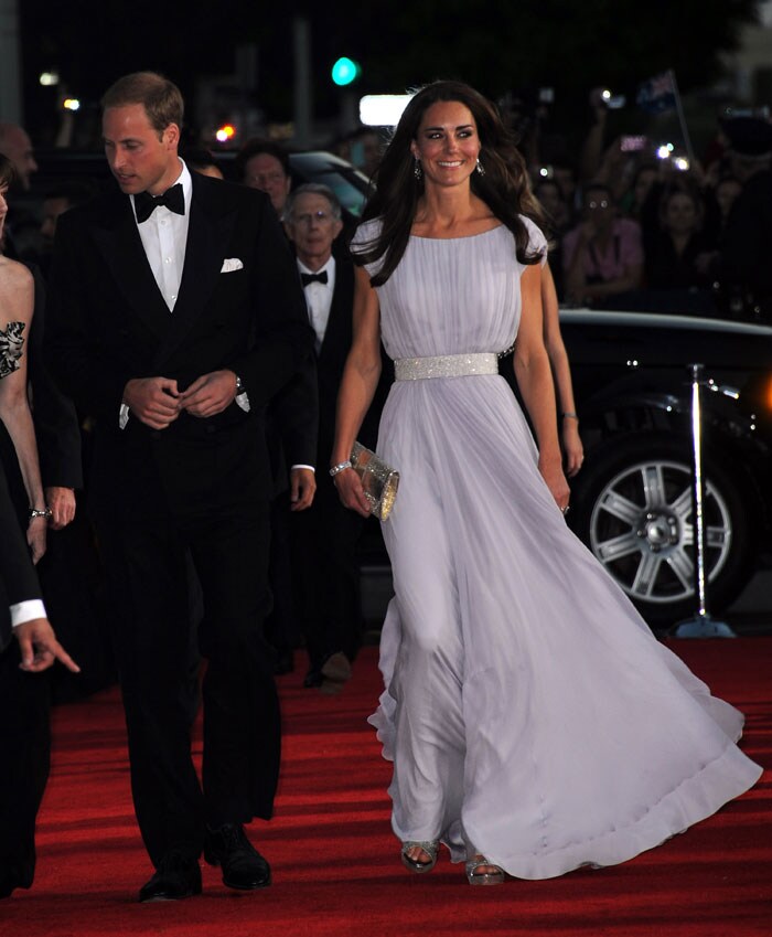 Kate's Hollywood moment at the BAFTA British to Watch gala in LA in July 2011 stole the spotlight from some of Hollywood's biggest names. Her jaw-dropping Alexander McQueen gown made heads turn despite the presence of Hollywood heavyweights like Nicole Kidman, Barbra Streisand and Jennifer Lopez.