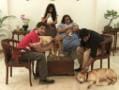 Photo : Heavy Petting with the Lalwanis and their pets