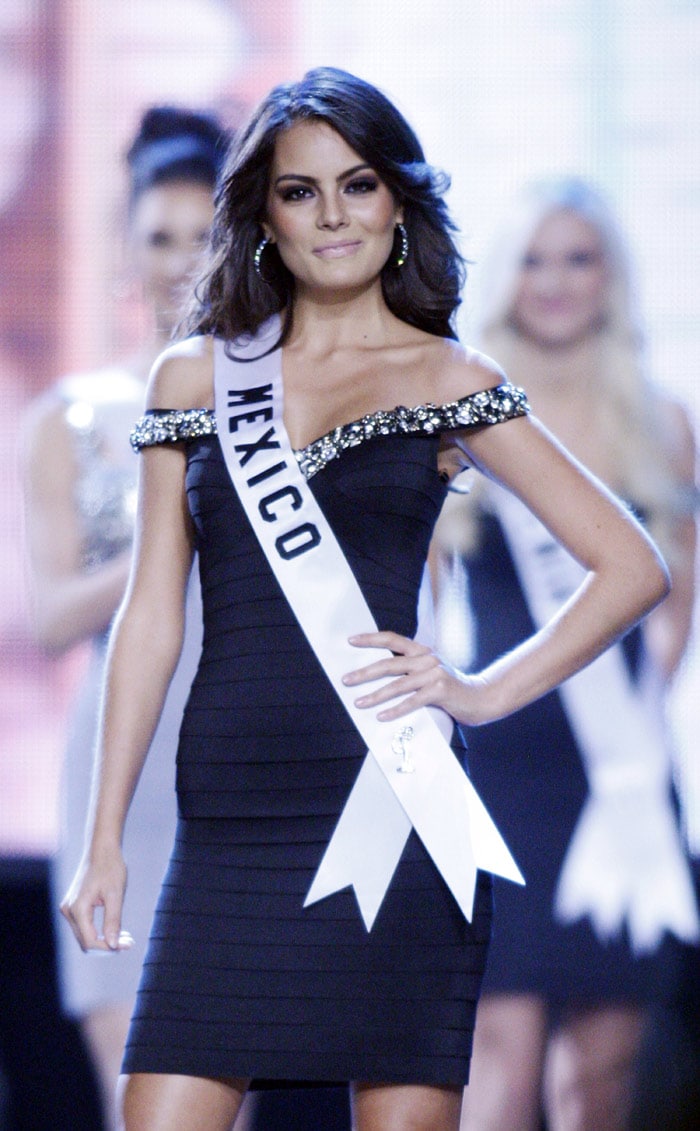 Miss Mexico Jimena Navarrete competes in the the Miss Universe pageant, on Monday, Aug. 23, 2010 in Las Vegas. Navarrete was later crowned Miss Universe 2010. (Photo: AP)