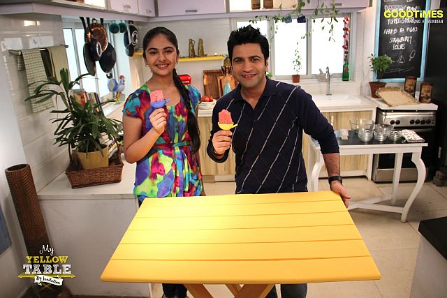 Photo : My Yellow Table With Chef Kunal Kapur and Guest Simran Natekar