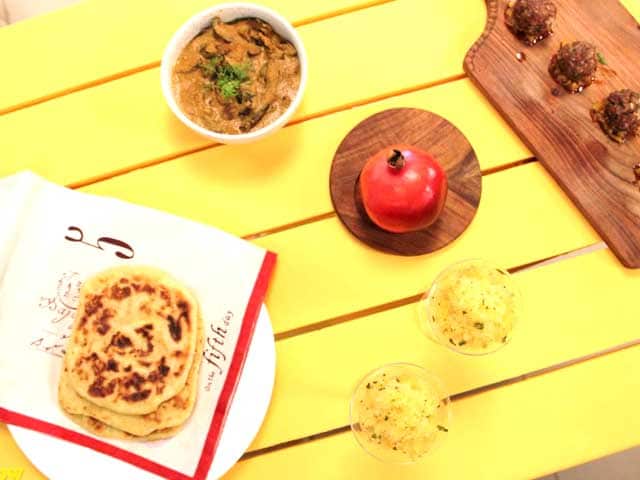Photo : My Yellow Table: Recipes of Badami Roti, Kofta Kebabs