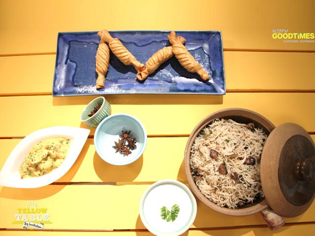 Photo : My Yellow Table: Recipes of Kasundi Prawns, Khumb ka Pulao