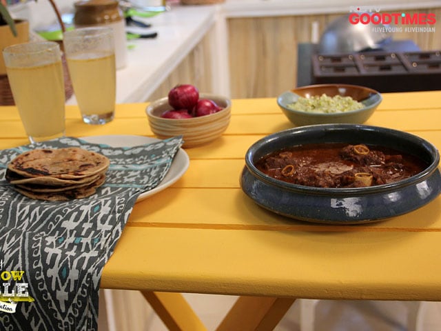 Photo : Mutton Curry & Tandoori Laccha Parantha, Chef Kunal Kapur Style