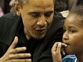 Photo : Obama's day out with daughter