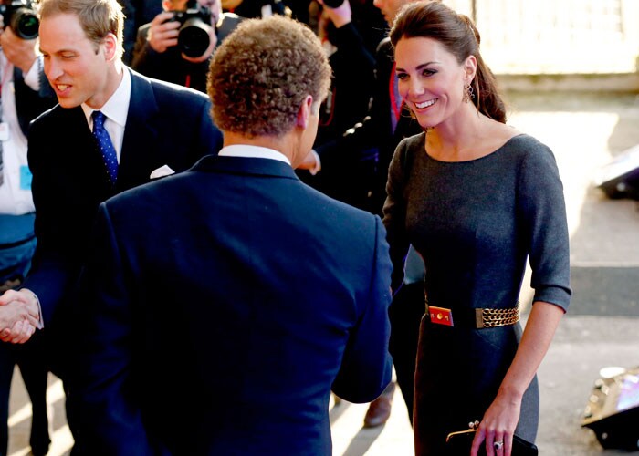 The Royal couple meet the other guests at the event. <bR><br>Coming up: Will, Kate attend <i>African Cats</i> London premiere