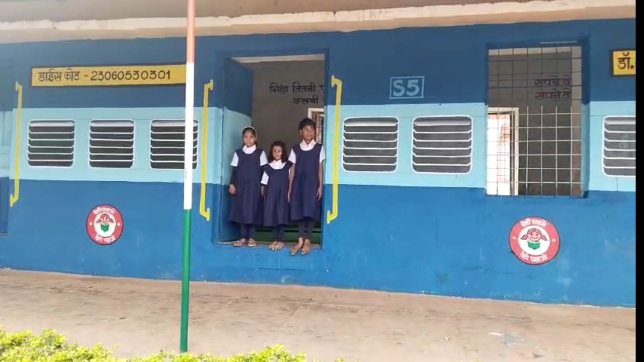 MP Train Model School: मध्य प्रदेश का अनोखा स्कूल, जहां 'ट्रेन के डिब्बों' में चलती है क्लास