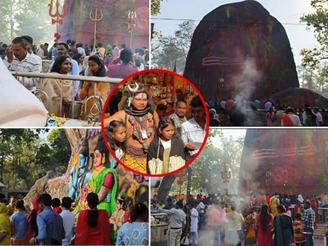 भूतेश्वरनाथ मंदिर में भोलेनाथ बने डेविड सोम, कहा - "भांग-धतूरा नहीं, वैराग्य के भी प्रतीक हैं शिव'