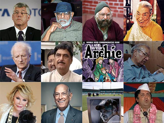 2014, a Year of Farewells