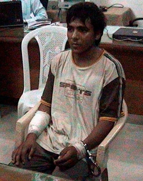 The attacks damaged India's already strained relationship with Pakistan. India kept on claiming that the lone captured terrorist Kasab was a Pakistani national but Pakistan kept on denying this. However, later in January 2009, Pakistan did accept Kasab to be a Pakistani national. Following this, a charge-sheet containing 11,000 pages was filed on Kasab and his trial is still underway.
<br /><br />
All eyes are now set on the special court where the prosecution is gearing up to wrap up the case against Pakistani gunman Ajmal Kasab and two others who are charged with killing 166 persons.(AFP photo)