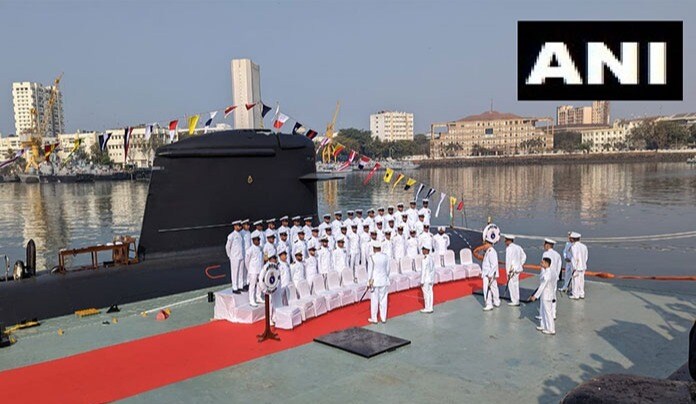 INS Vagir: भारतीय नौसेना में शामिल हुई कलवरी श्रेणी की 5वीं पनडुब्बी 'आईएनएस वागीर', देखें तस्वीरें