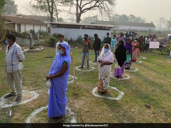 Assam, Bengal Votes In The First Phase Of Assembly Elections: Photos