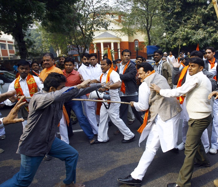 Following the demolition, nationwide riots between Hindu and the Muslim communities ensued which left more than 2,000 people dead. Riots had also broken out in major Indian cities like Mumbai and New Delhi as well. (AFP Photo)
