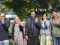 Photo : Delhi Assembly Election 2020: सीएम अरविंद केजरीवाल समेत इन नेताओं ने किया मतदान