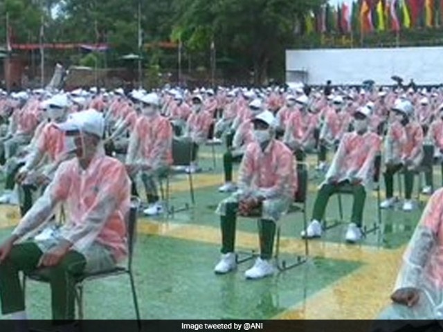 Photo : Dress Rehearsals For Independence Day At Delhi's Red Fort And Other Parts Of India