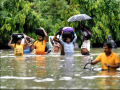 Photo : तस्वीरें: बारिश से हाल बेहाल, यूपी में 93 और बिहार में 27 लोगों की मौत