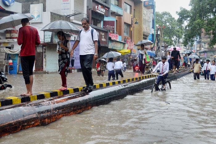 In Photos: Heavy Rains In Bihar Floods Patna Roads, Hospitals, Downpour In UP