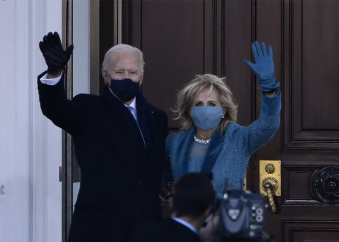In Pics: US President Joe Biden, Family Arrive At White House