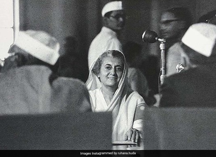 Indira Gandhi was the daughter of Jawaharlal Nehru, country's first Prime Minister.