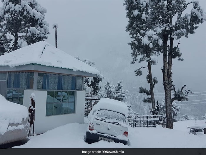In Pics: Kinnaur Is White Heaven After Fresh Snowfall