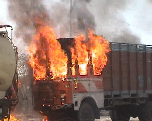 The labourers have alleged that the police did not take action against some local after they complained against him. (NDTV Photo)