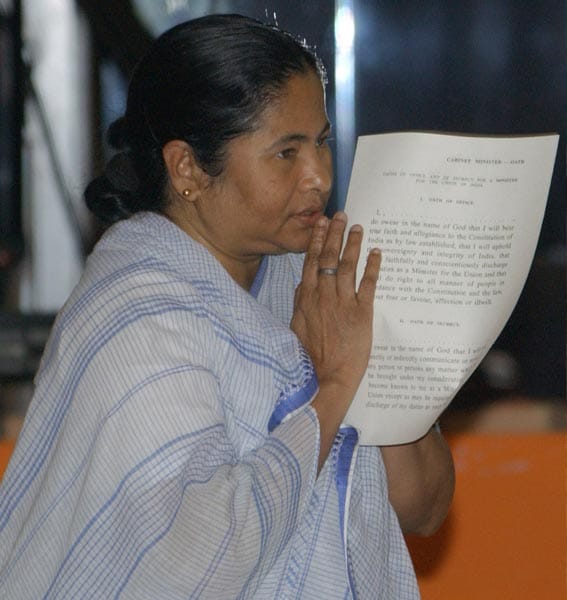 Born in 1955 in lower middle class Hazra, Kolkata, Mamata has little claim to political heritage of any sort. Growing up at the lower end of the economic spectrum, her tryst with destiny began when her father - a trader and Congress worker - died when she was 17. As her father's daughter, Mamata joined the student wing of the Congress while at college, quickly making her presence felt.