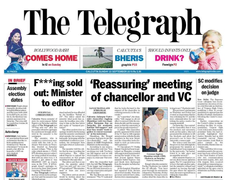 Newspaper Headlines: Maharashtra, Haryana Polls And Other Big Stories