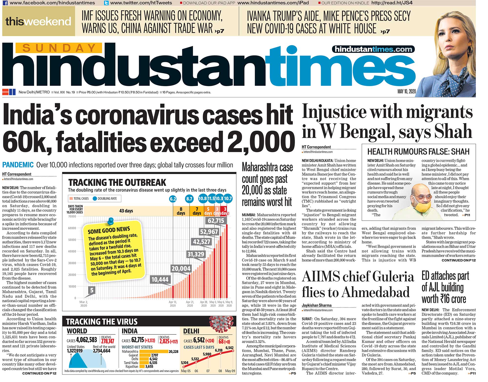 newspaper-headlines-new-policy-for-mild-moderate-coronavirus-cases