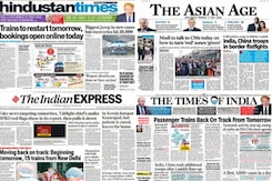 Newspaper Headlines: Passenger Trains To Resume From Tomorrow, Biggest Jump In Coronavirus Cases In India And Other Top Stories Newspaper Headlines: Passenger Trains To Resume From Tomorrow, Biggest Jump In Coronavirus Cases In India And Other Top Stories
