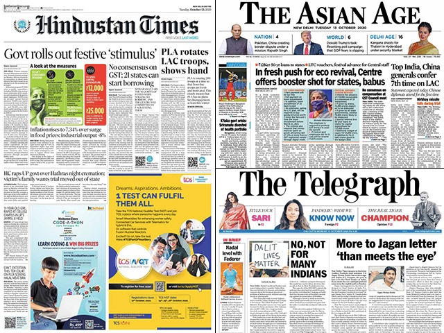 Newspaper Headlines: Government Announces Rs 10,000 Special Festival Loan For Its Employees & Other Top Stories