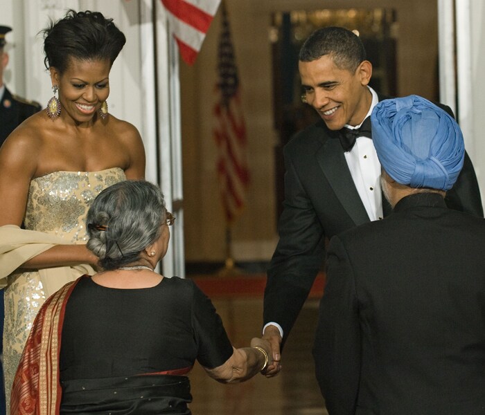 Obama\'s all-Indian dinner party