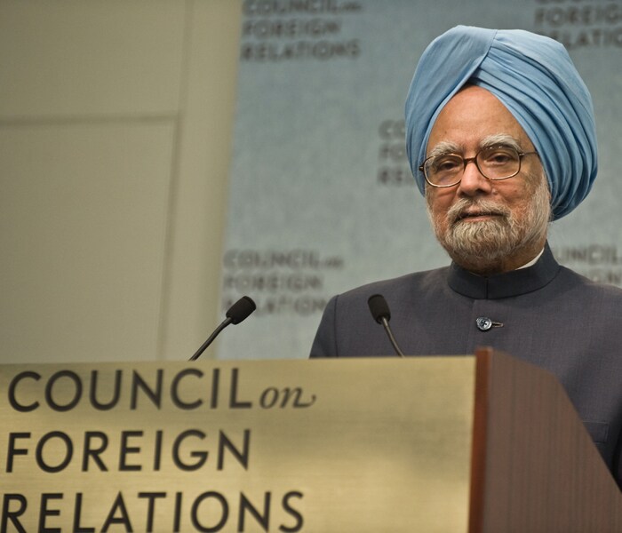 Speaking out for the first time on the recent aggression displayed towards India by China, PM Manmohan Singh said that New Delhi is ready for a peaceful rise of China, but Chinese assertiveness towards India cannot be ignored.The Prime Minister was speaking at the influential think tank - the council on foreign relations in Washington, on the eve of his summit with President Obama. (AFP Photo)