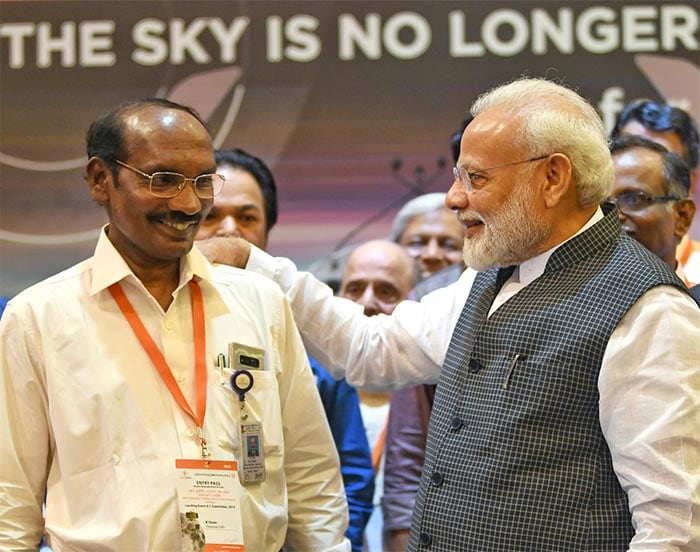 Photos: PM Modi Meets Scientists At ISRO After Chandrayaan 2 Heartbreak