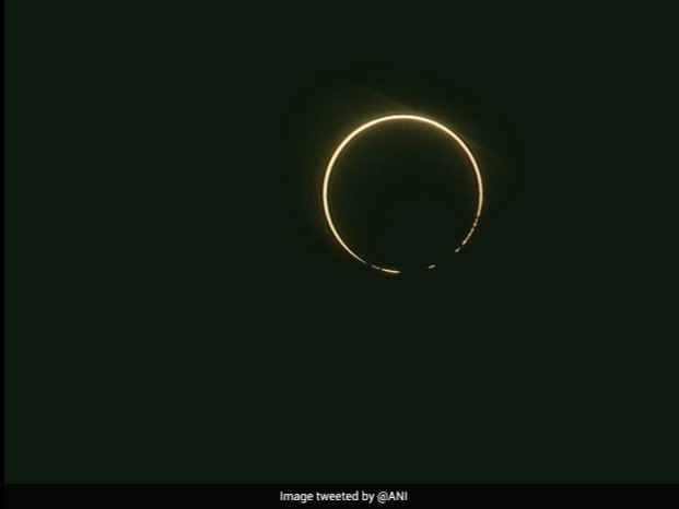 In Pics: \'Ring Of Fire\' Solar Eclipse Dims Parts Of India