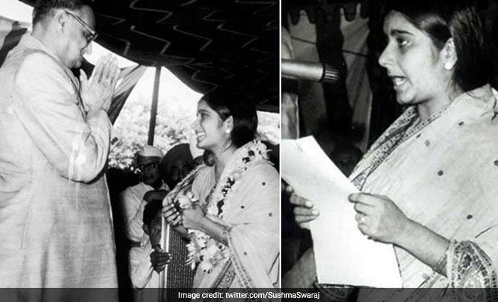 Walk Down Memory Lane: Some Of Sushma Swaraj's Best Throwback Photos