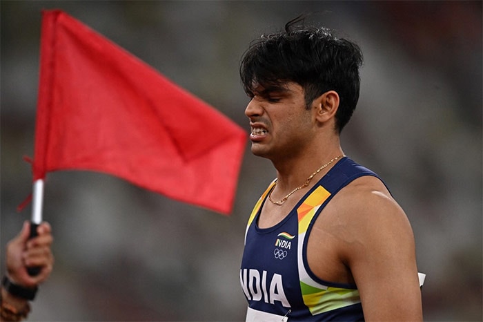In Pics: Neeraj Chopra Creates History, Wins India\'s First Ever Olympic Athletics Gold