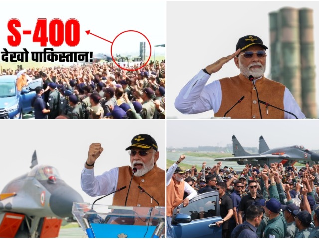 Photos: आदमपुर एयरबेस से पीएम मोदी की ये तस्वीरें देती हैं पाक को क्या संदेश, देखें