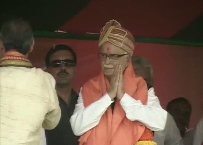 Advani begins 'Jan chetna yatra'