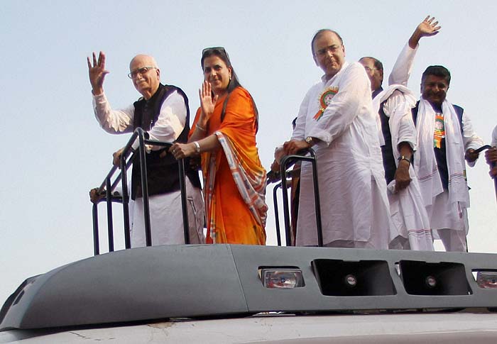 Advani begins 'Jan chetna yatra'