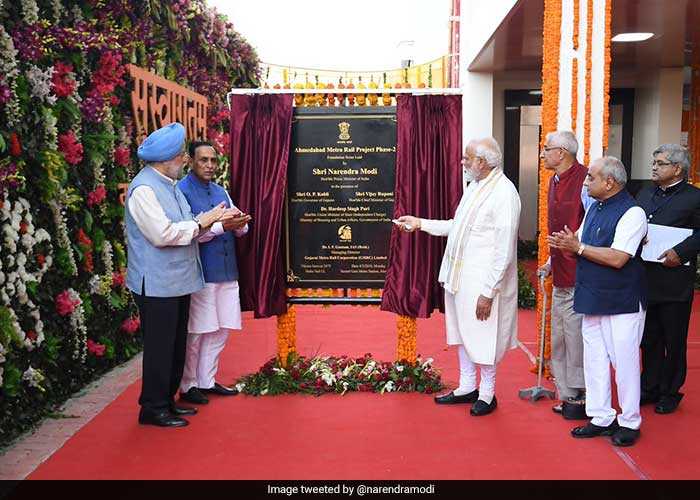 Photos: PM Modi Inaugurates First Phase Of Ahmedabad Metro