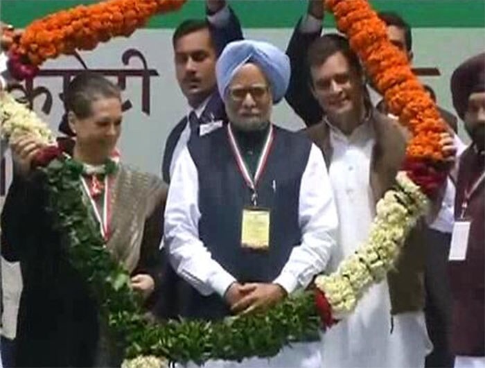 Rahul Gandhi, campaign-in-chief, shared 2014 vision as AICC meet began in Delhi