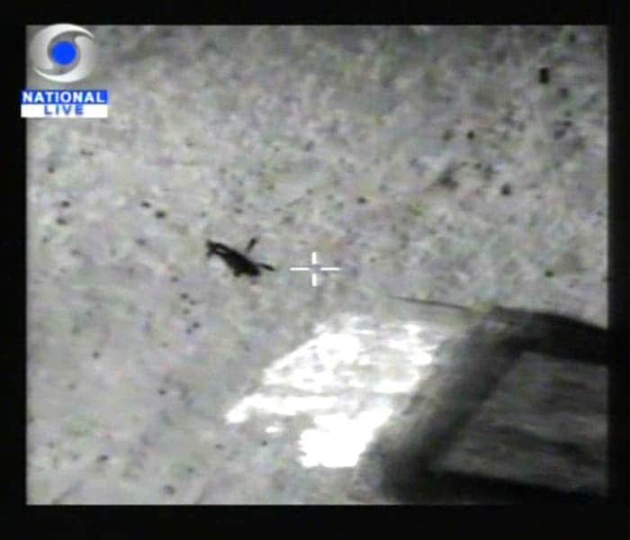 Air Force demonstrates firepower. (Image courtesy: Doordarshan)