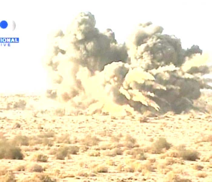 Vayu Shakti-2010 was the first day-night exercise of Indian Air Force and showcased the full range of IAF skills and capabilities. (Image courtesy: Doordarshan)