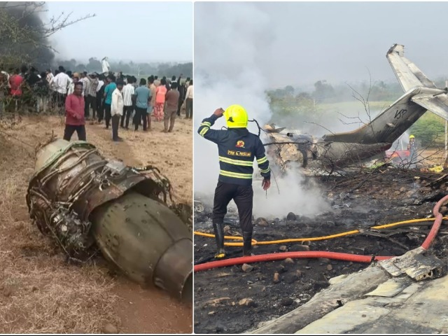 अजित पवार प्लेन क्रैश कितना भयावह है- तस्वीरें दे रही गवाही