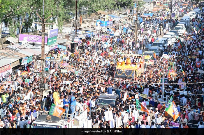 भाजपा अध्यक्ष अमित शाह ने कहा कि चुनाव तय करेंगे कि लोग व्यक्ति के आधार पर चलने वाले दलों को चुनेंगे या विचार के आधार पर चलने वाले दल को चुनेंगे.