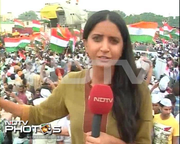 NDTV reporters on most memorable moments of Anna coverage