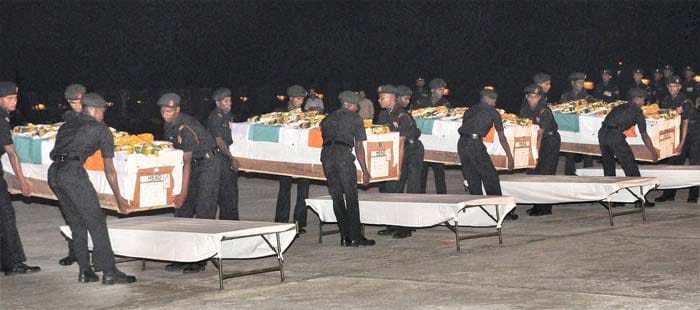 In pictures: India pays tribute to five martyrs