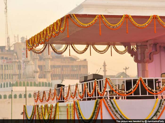 Delhi Preps for Arvind Kejriwal\'s Big Swearing In Ceremony