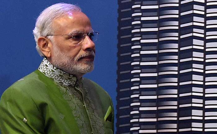 PM Modi at the dinner hosted for ASEAN leaders.